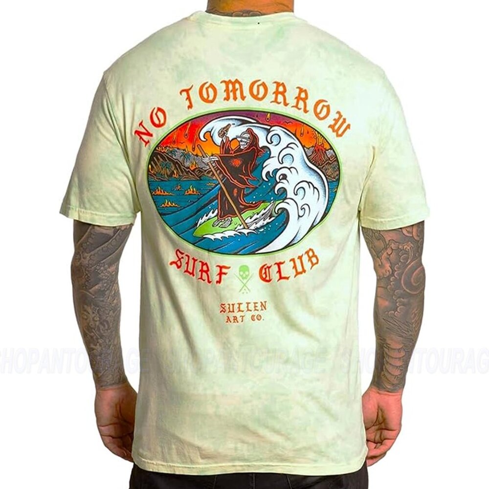 Sullen Art Collective No Tomorrow Premium SCM4196 Short Sleeve T-shirt For Men